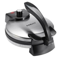 versatile electric crepe maker with nonstick plate for delightful homemade breakfasts and desserts