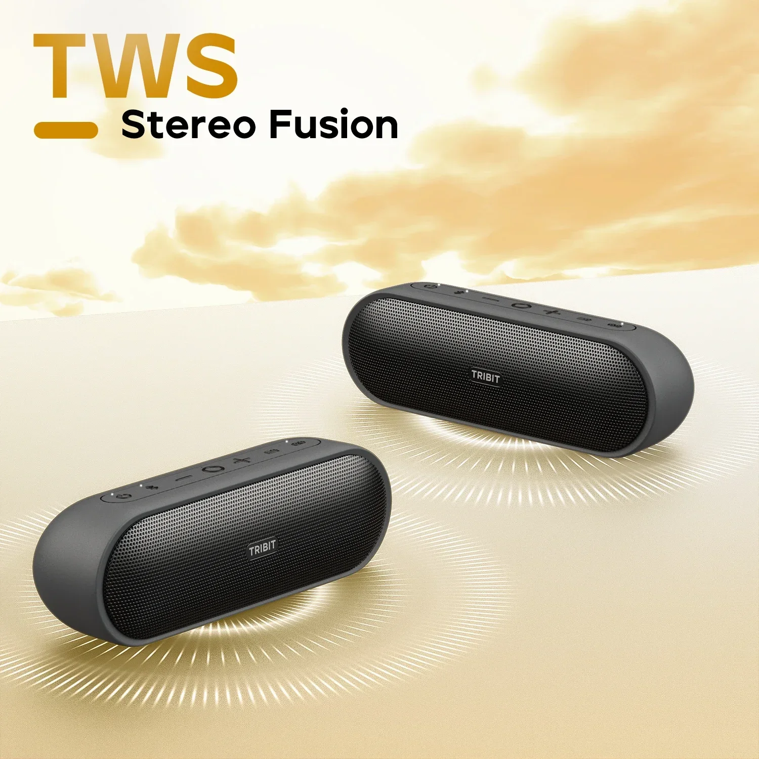 30w portable bluetooth speaker with ipx7 waterproof design for 24 hours playtime outdoors - الصورة 6