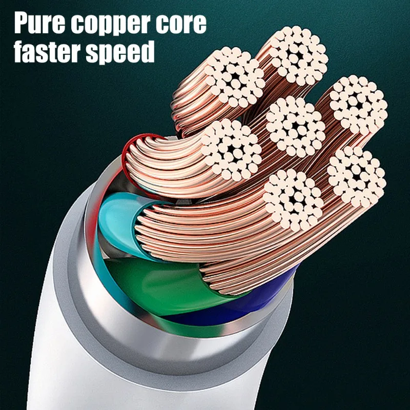 super fast 6a 120w usb type c charging cable for iphone 16 pro max mobile device 2m and 1m options - الصورة 6