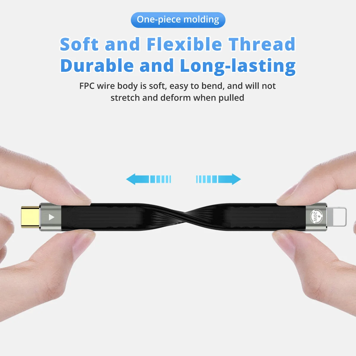 fast charging usb c to iphone cable 20w pd quick charge type c data cord 138cm for iphone 14 13 12 pro max - Image 7