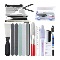 42 in 1 model building tool set for gundam hobbies DIY grinding polishing accessories kit