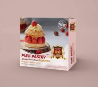 عبوة رقائق بف بيستري مجمدة بوزن 400 جرام.